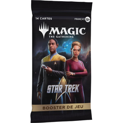 Booster de jeu Star Trek, deuxième illustration de sachet