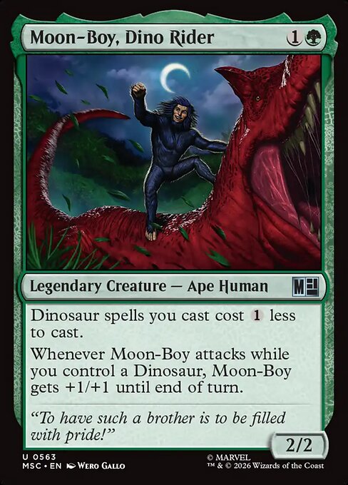 Moon-Boy, Dino Rider [FR]