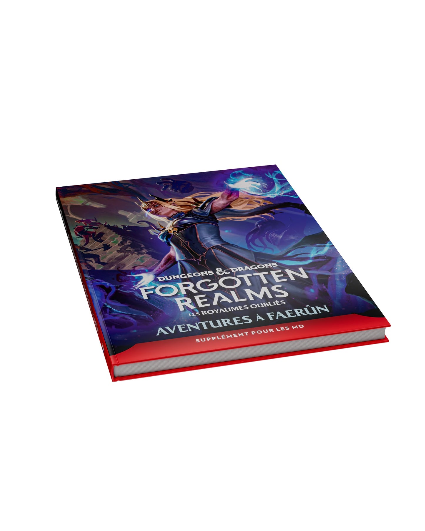 Forgotten Realms : Aventures à Faerûn — couverture française, vue de trois quarts
