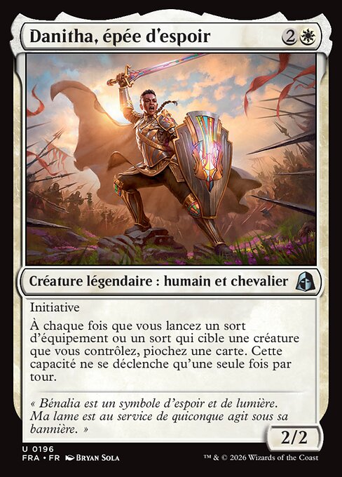 Danitha, épée d'espoir [FR] [FOIL]