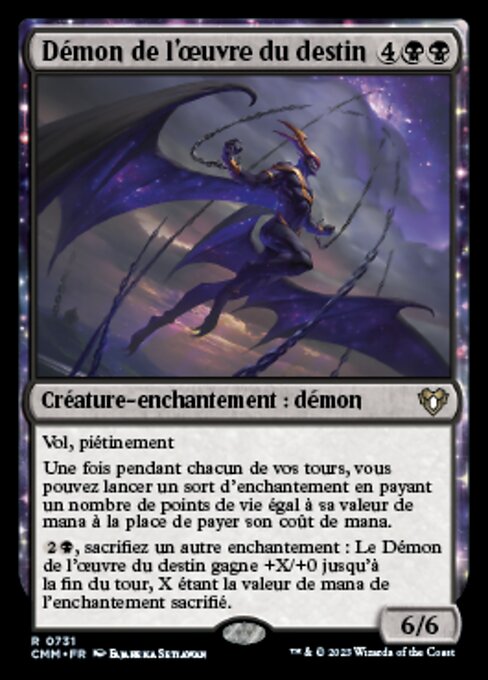 Démon de l'œuvre du destin [FR]