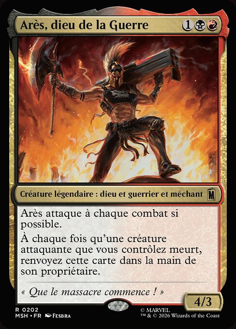 Arès, dieu de la Guerre [FR] [FOIL]