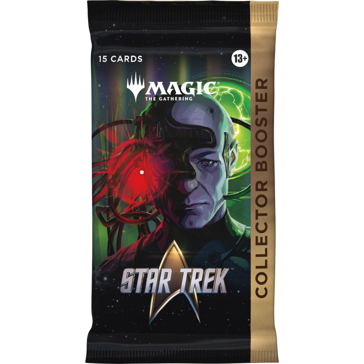 Booster collector Star Trek, vue de trois quarts