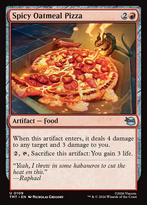 Spicy Oatmeal Pizza [EN]
