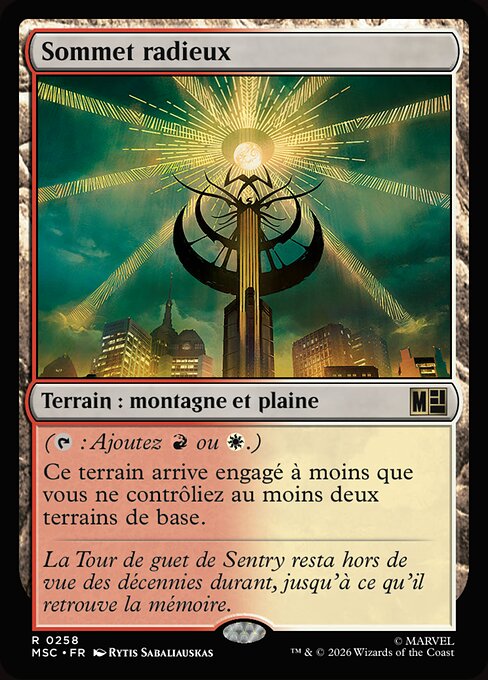 Sommet radieux [FR]