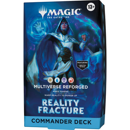 Deck Commander Multiverse Reforged en anglais, vu de trois quarts