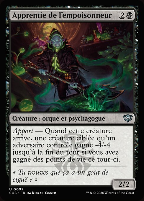 Apprentie de l'empoisonneur [FR]