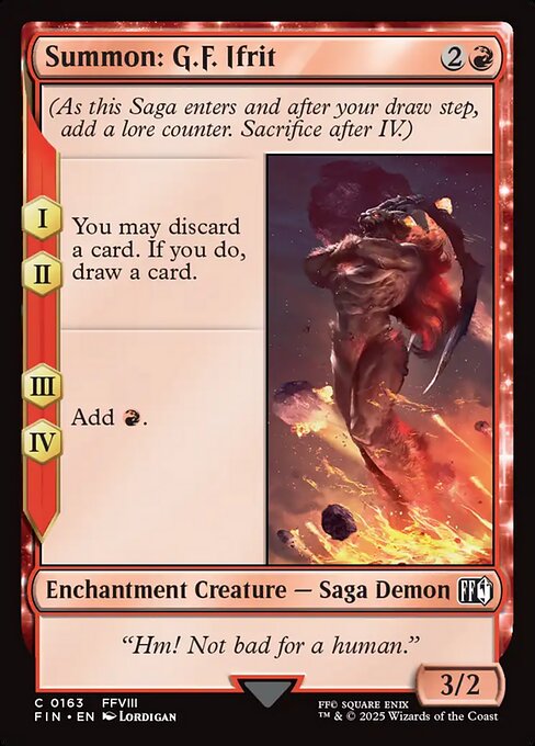 Summon: G.F. Ifrit [EN]