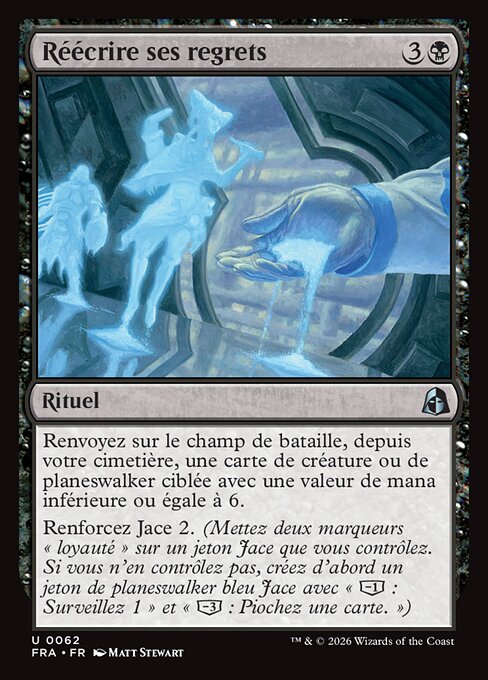 Réécrire ses regrets [FR] [FOIL]