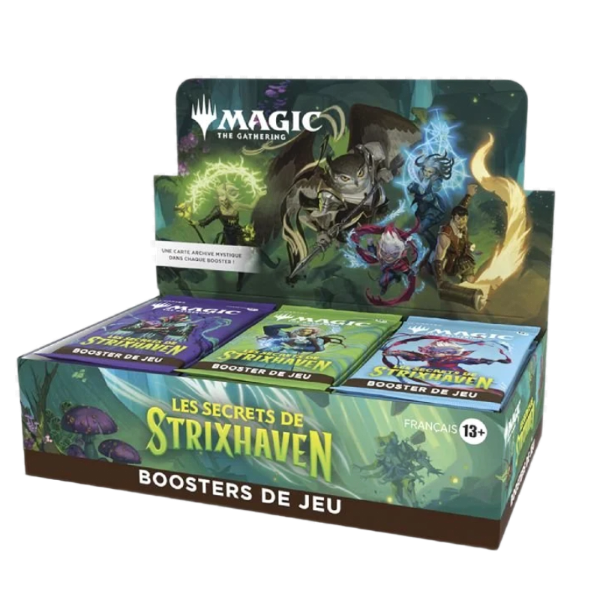 MTG - Boite de 30 Boosters de jeu : Les secrets de Strixhaven (Version française)