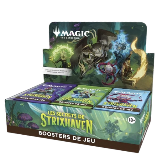MTG - Boite de 30 Boosters de jeu : Les secrets de Strixhaven (Version française)
