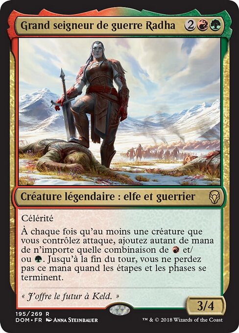 Grand seigneur de guerre Radha [FR]