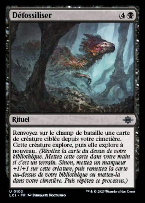 Defossilize [FR]