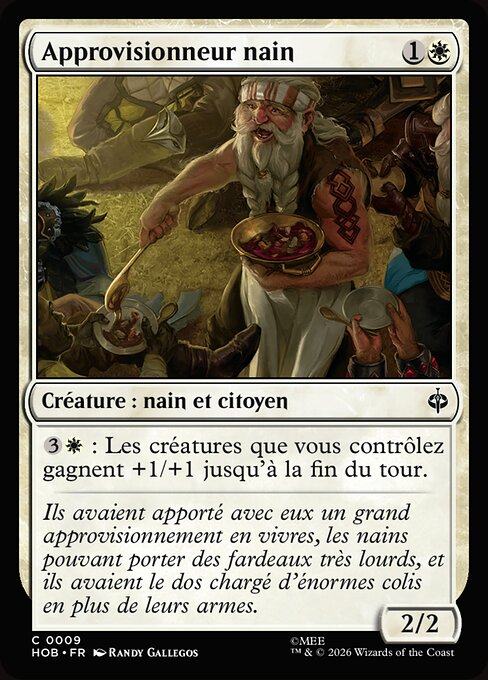Approvisionneur nain [FR]