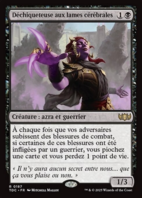 Déchiqueteuse aux lames cérébrales [FR]