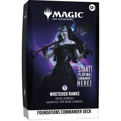 MTG - Foundations - Deck Commander Wretched Ranks