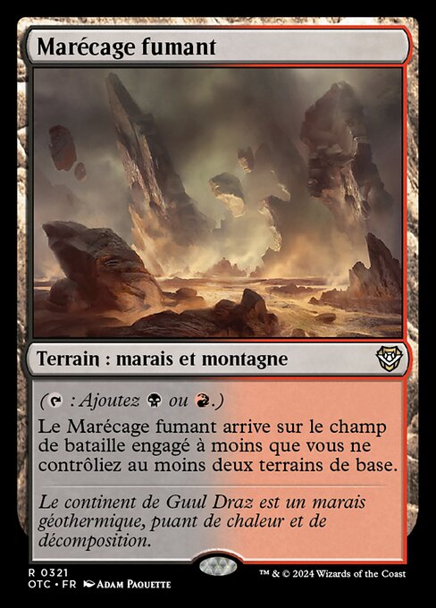 Marécage fumant [FR]