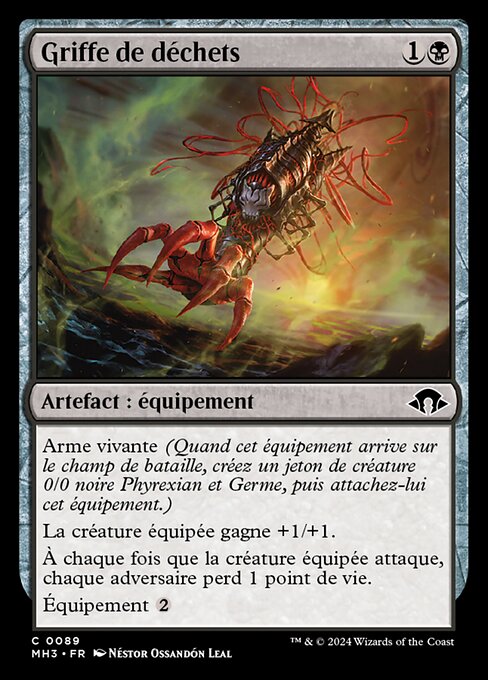 Griffe de déchets [FR]