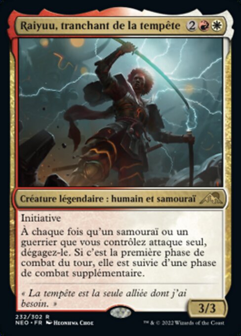 Raiyuu, tranchant de la tempête [FR]