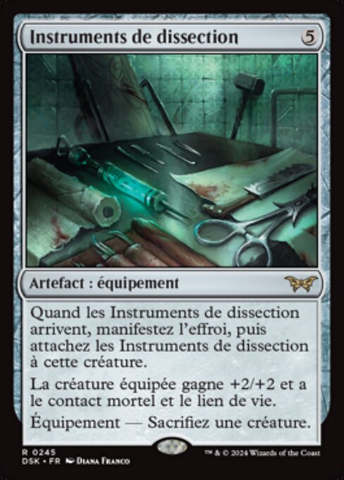 Instruments de dissection [FR]