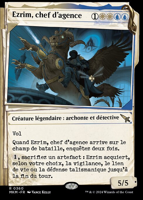 Ezrim, chef d'agence [FR] [FOIL]