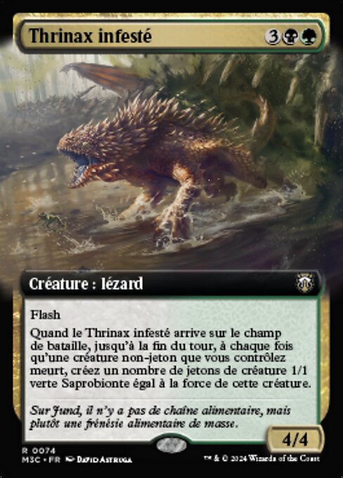 Thrinax infesté [FR]