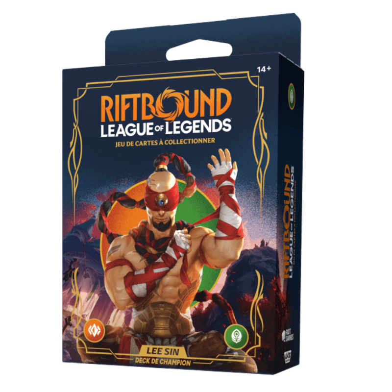 Riftbound: League of Legends - Origines Champion Deck: Lee Sin (Version Française)