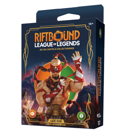 Riftbound: League of Legends - Origines Champion Deck: Lee Sin (Version Française)