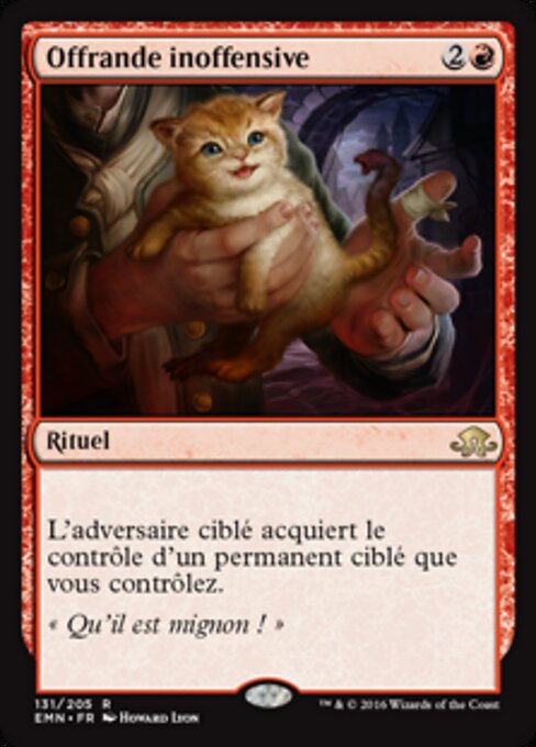Offrande inoffensive [FR]