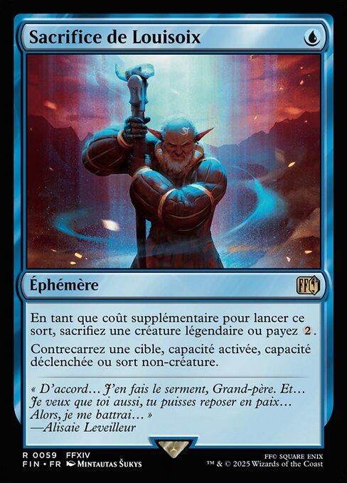 Sacrifice de Louisoix [FR]
