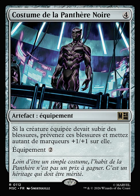 Costume de la Panthère Noire [FR]