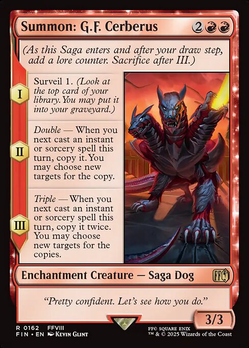 Summon: G.F. Cerberus [EN]