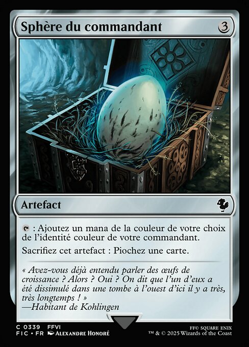Sphère du commandant [FR]