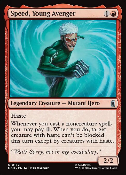 Speed, Young Avenger [FR]