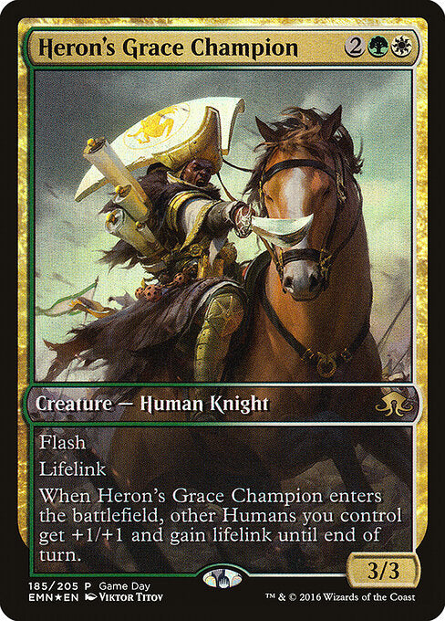 Champion de la Grâce du héron [FR] [FOIL]
