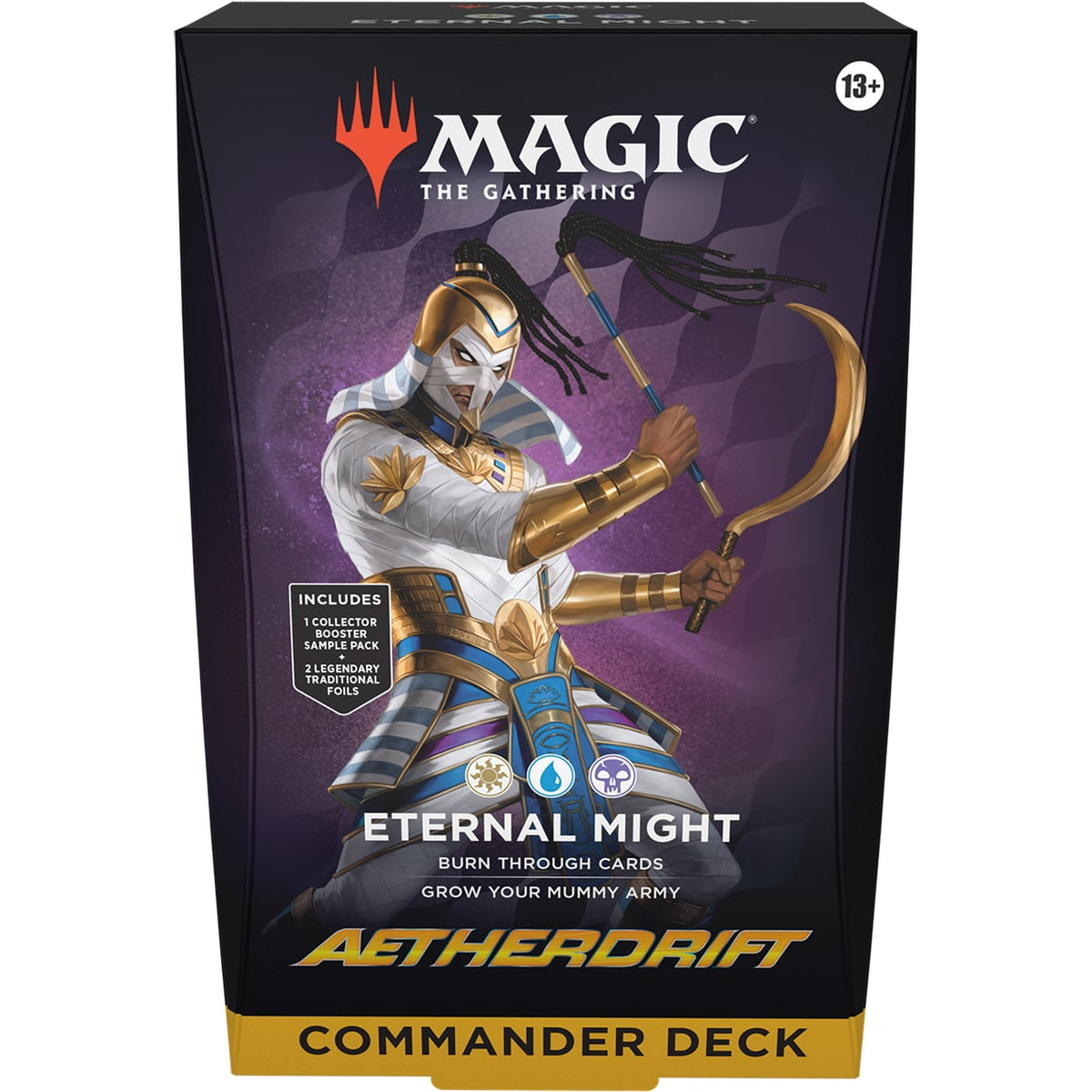 Deck Commander Aetherdrift Eternal Might, vue de face