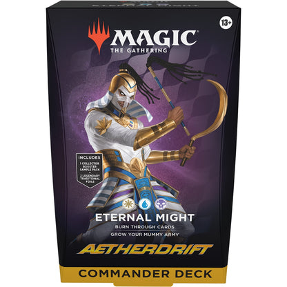 Deck Commander Aetherdrift Eternal Might, vue de face