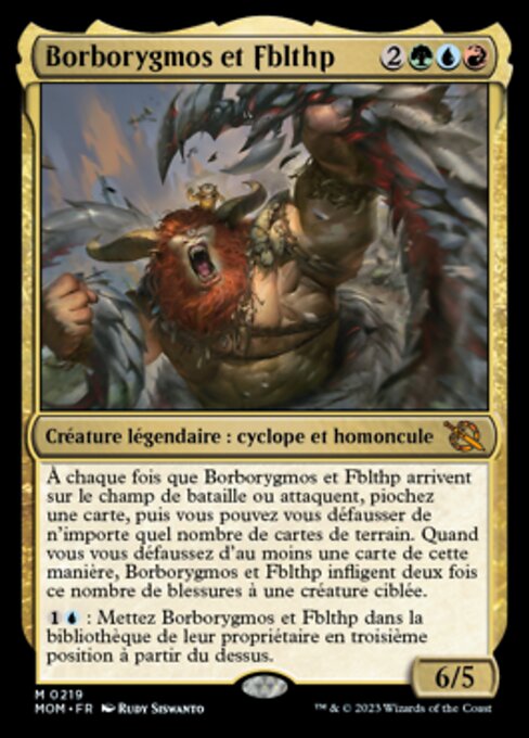 Borborygmos et Fblthp [FR] [FOIL]
