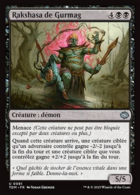 Rakshasa de Gurmag [FR]