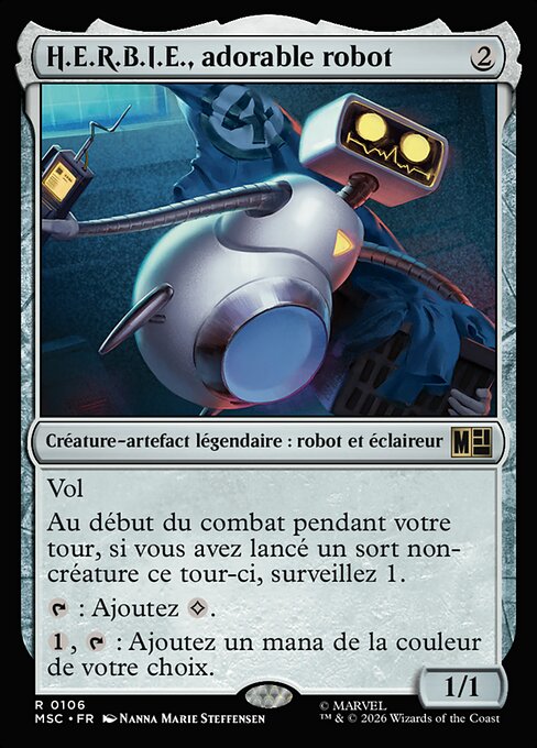 H.E.R.B.I.E., adorable robot