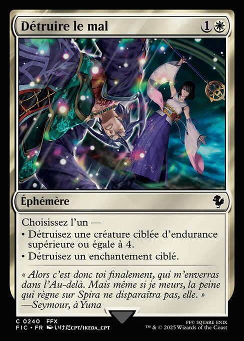 Détruire le mal [FR]