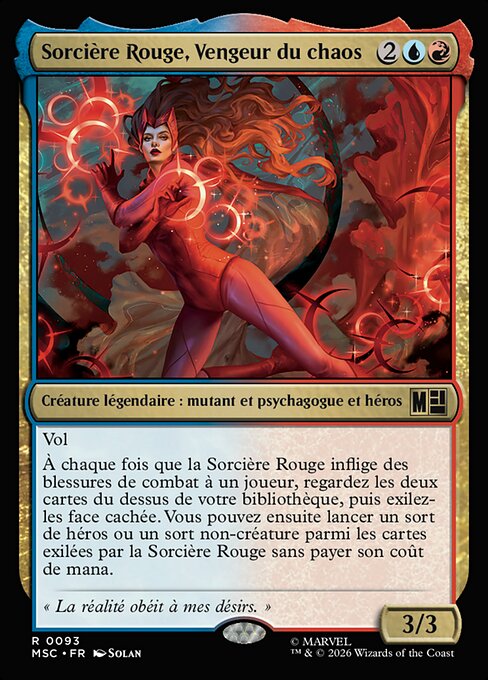 Sorcière Rouge, Vengeur du chaos [FR]