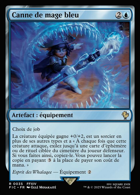 Canne de mage bleu [FR]