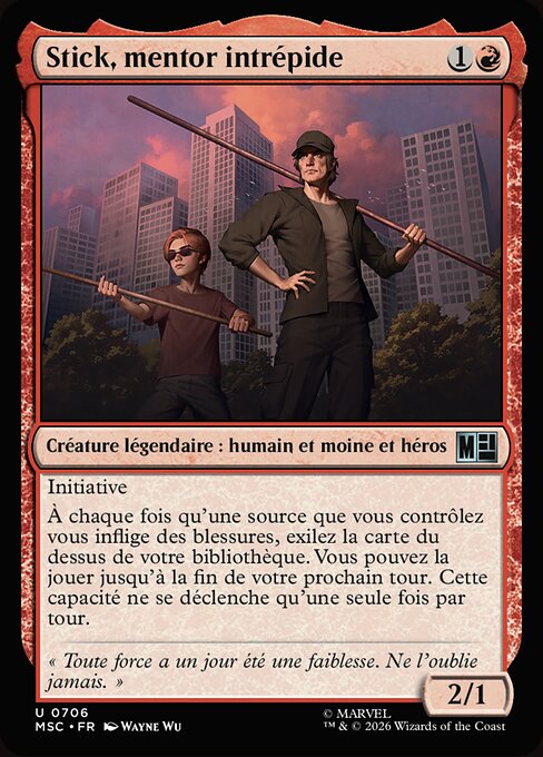 Stick, mentor intrépide [FR]