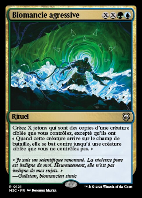 Biomancie agressive [FR]