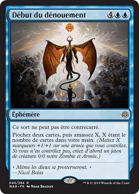 Début du dénouement [FR]