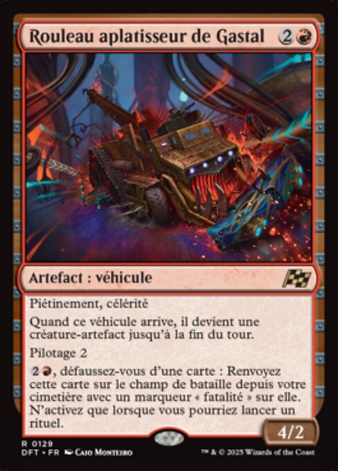 Rouleau aplatisseur de Gastal [FR] [FOIL]