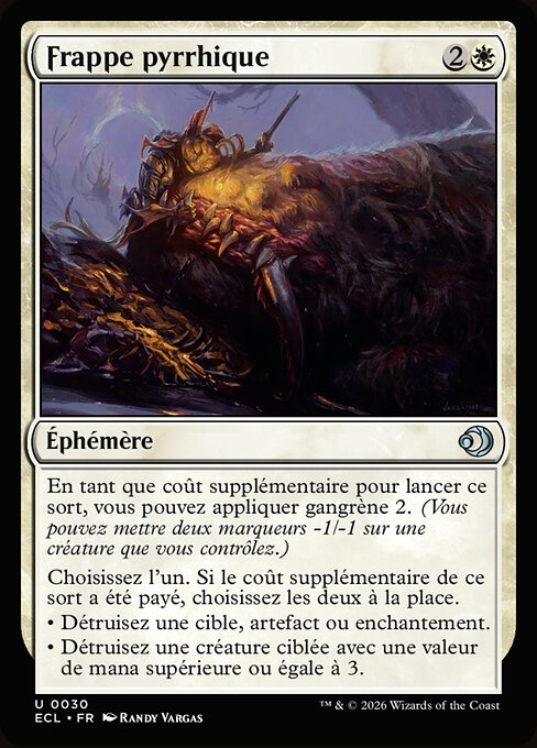 Frappe pyrrhique [FR]