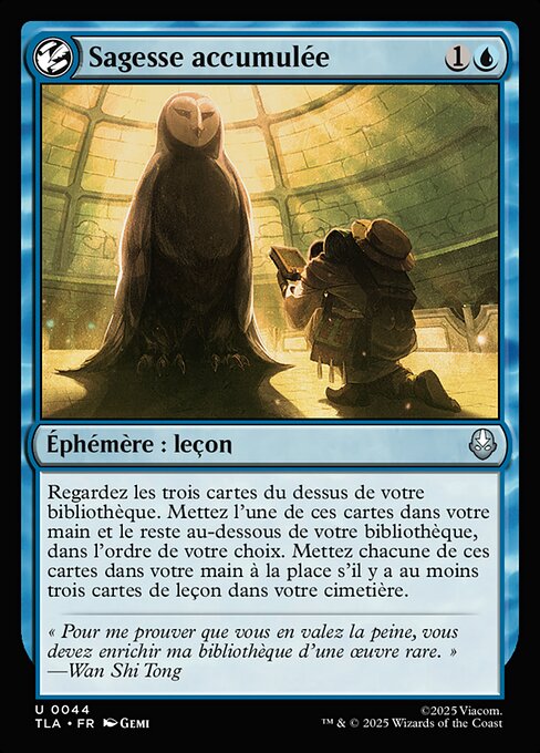 Sagesse accumulée [FR]