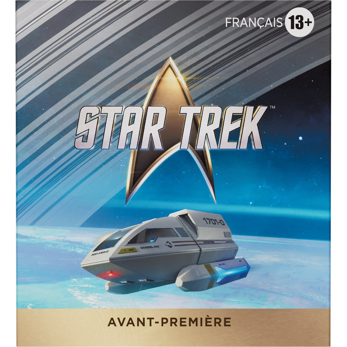 Pack d'avant-première Star Trek, vue de côté